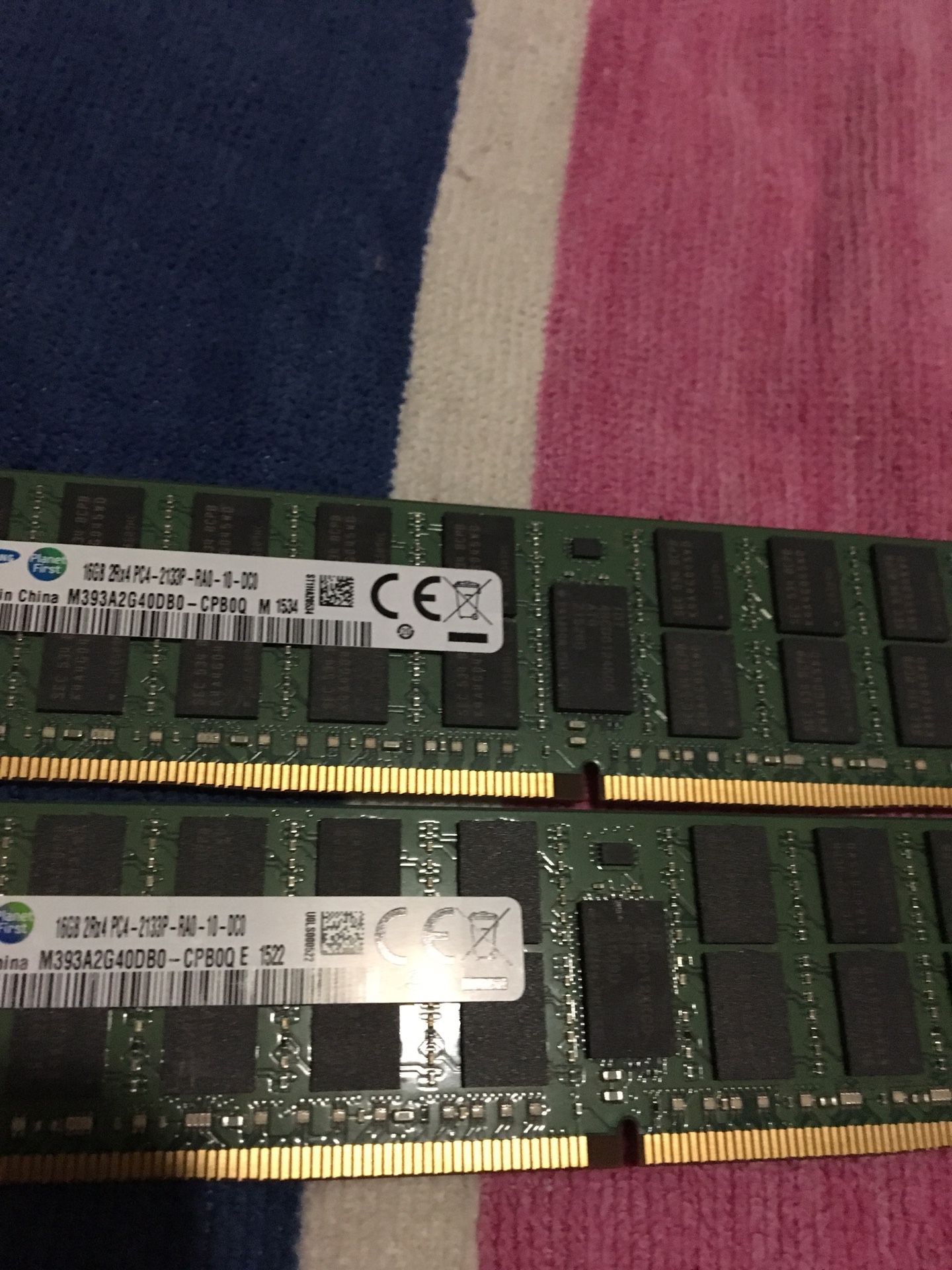 32 GB memory ram PC4 for PC