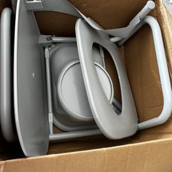 Commode With elongated Seat