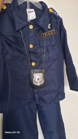 Halloween Police Officer Costume 🎃 🚔 Size:4t-6t