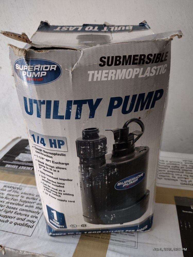 Sub-pump 1/4 Hp