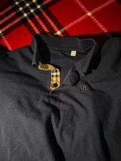 burberry collard shirt
