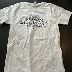 White South Carolina culinary t-shirt size small 