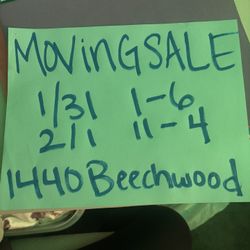 Great moving sale! 