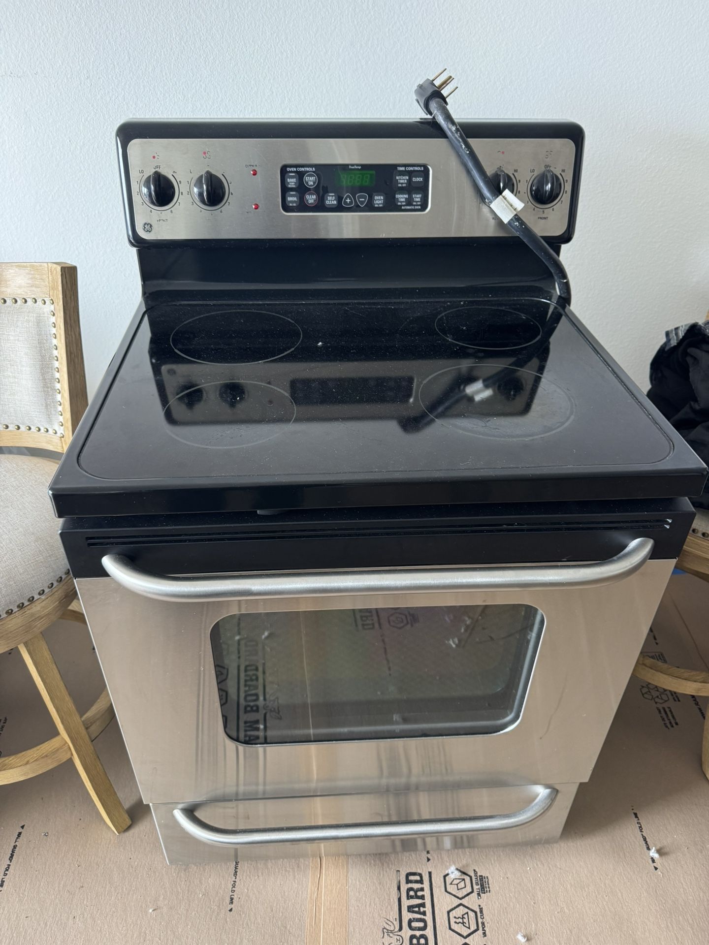 Estufa electrica. Electric range