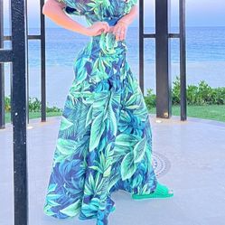 Beach Perfect Outfit Top And Skirt