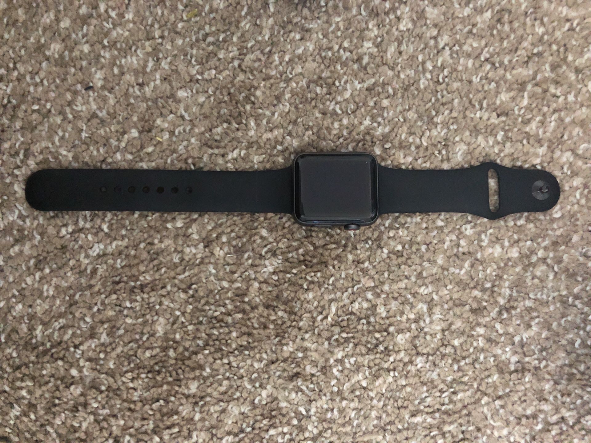 Apple Watch Gen 3 42mm with band and charger