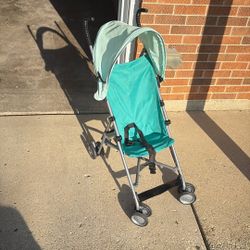 Cosco Green Stroller 