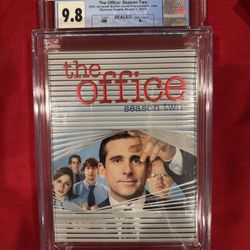 The Office: Season Two 2005 Steve Carell DVD Sealed A+  CGC 9.8