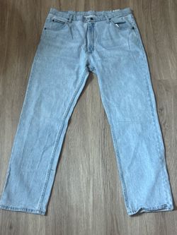 Wrangler jeans light blue washed