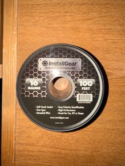 InstallGear 100ft 16 Gauge Speaker Wire