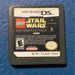 Lego Star Wars The Complete Saga Nintendo DS Game Cartridge