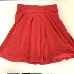 Hot pink skater skirt by Pins & Needles size small.