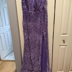 Purple Homecoming/prom/wedding Dress