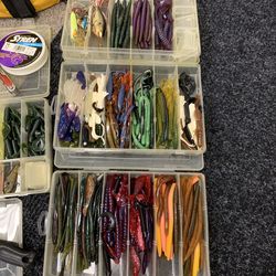 Large Bundle of Fishing Tackle for $125