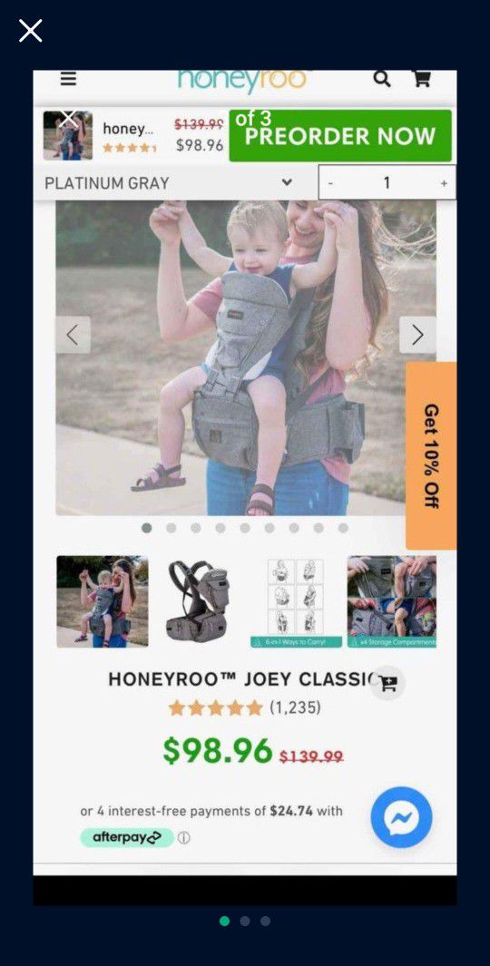 Honeyroo Baby Carrier