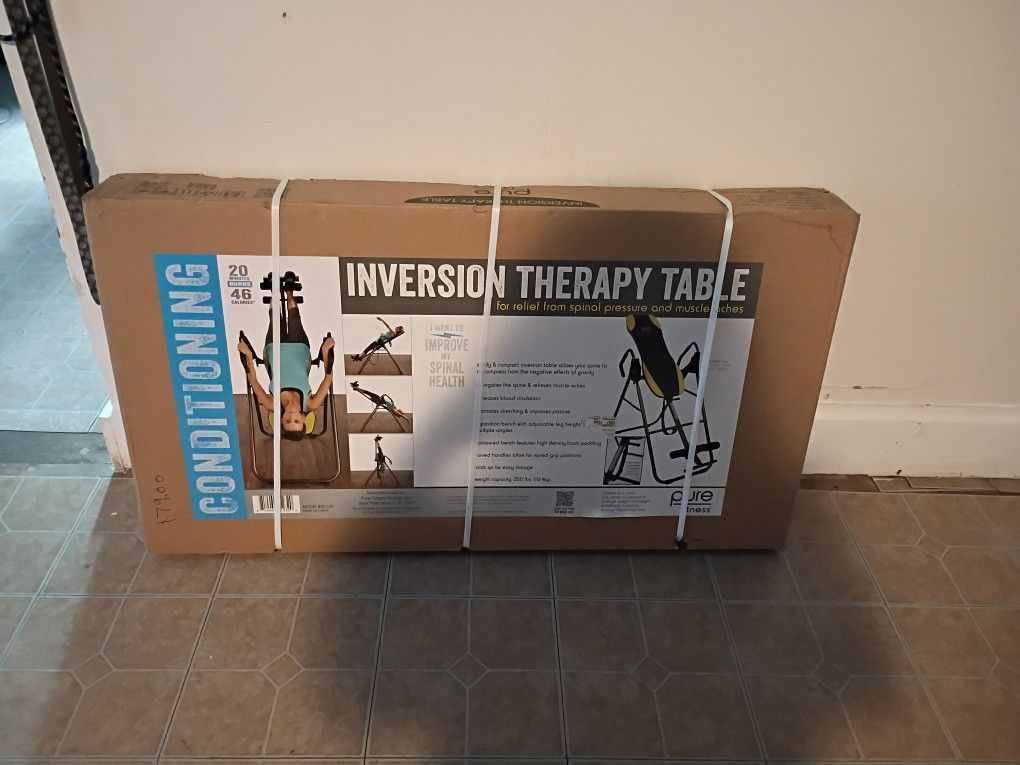 Inversion Therapy Table 