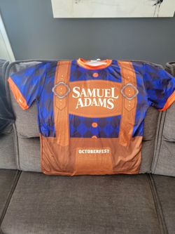 Mens SAMUEL ADAMS Size LARGE Oktoberfest Shirt