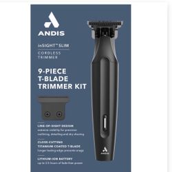 Andis 9pcs T-blade Trimmer Set, New