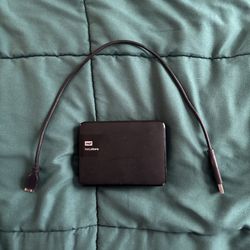 Western Digital WD 2.5" Easystore 2TB External HDD WDBKUZ0020BBK-UB