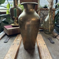 Vintage Brass Bud Vase