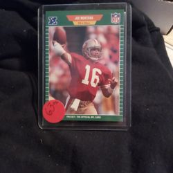 🇺🇸🏈"Joe Montana"Qr.(49er)(1989)