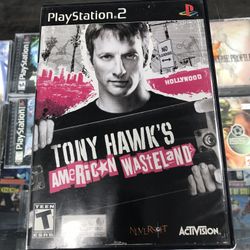 Tony Hawk American Wasteland Ps2 $35 Gamehogs 11am-7pm