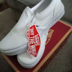 Vans True White