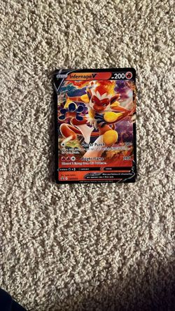 Pokemon SWSH Promo Jumbo Infernape v TCG Card