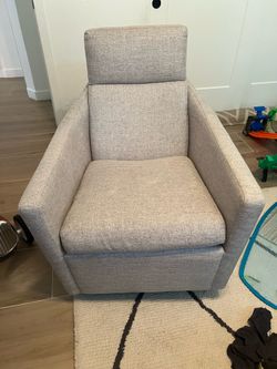 West Elm Austin Swivel Glider Chair