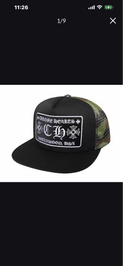 Chrome Hearts Camo Mesh Snap Back