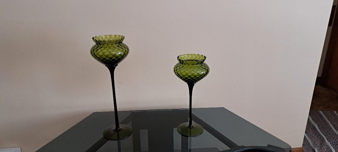 Mid Century Italian Vase Set 