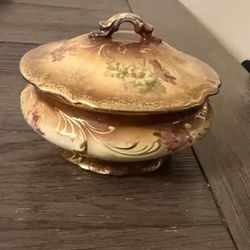 Vintage Sugar Bowl - Verona VPCO Porcelain