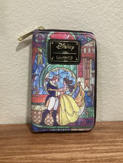 Loungefly Disney Beauty and the Beast Castle Series Wallet
