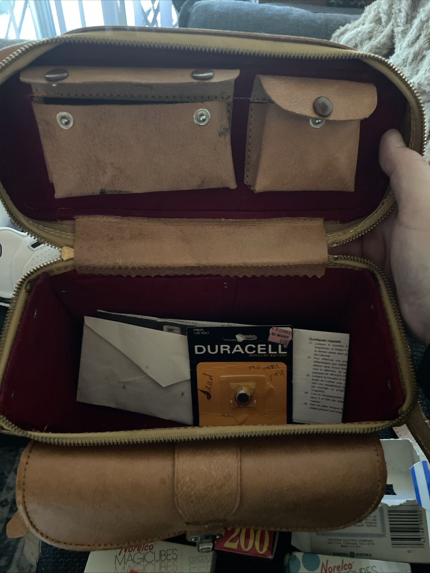 Vintage Camera With Case And Carry Bag