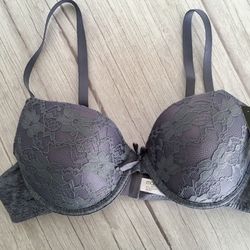 Jersey Blue Bra, 34C