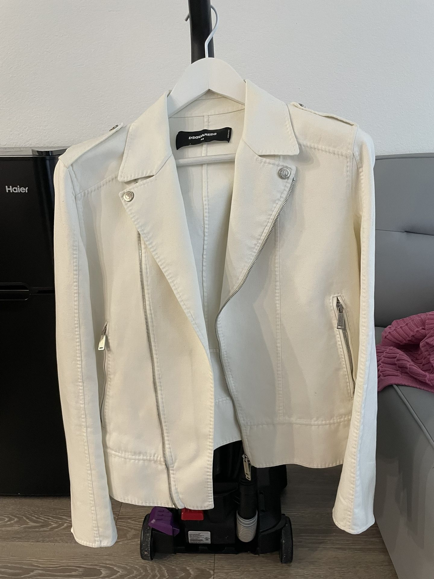 DSquared2 Men’s Biker Jacket As 48