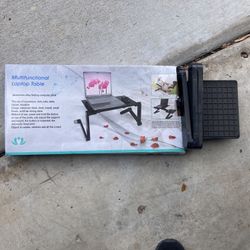Multifunctional Standing Laptop Table
