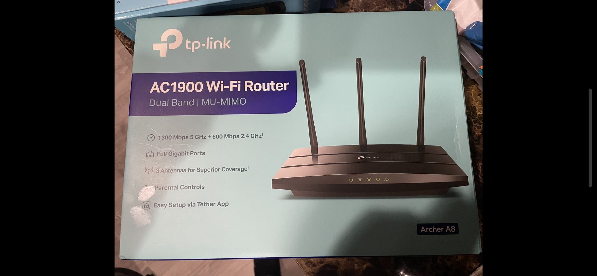 Tp link ac 1900 wifi router dual band MU - MIMO