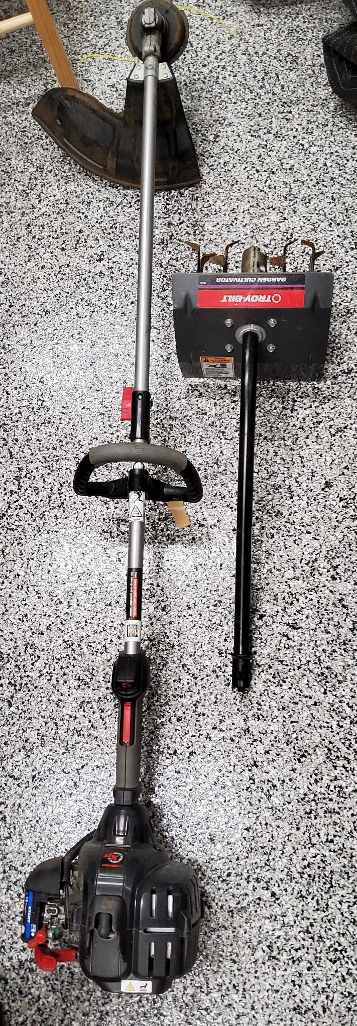 Troy Bilt TB2044 XP Trimmer with tiller attachment
