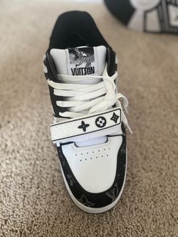 LV Trainer Shoes Black And White Size 13 for Sale in Lawrence, MA - OfferUp