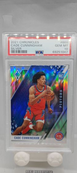 2021 Cade Cunningham silver rookie card PSA 10