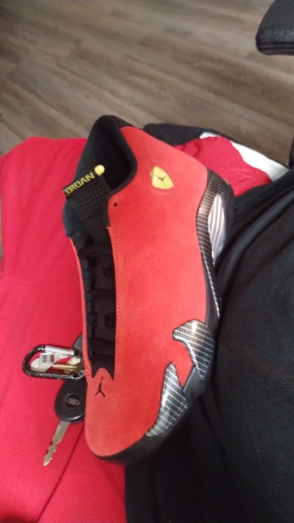Jordan 14 Ferrari Red