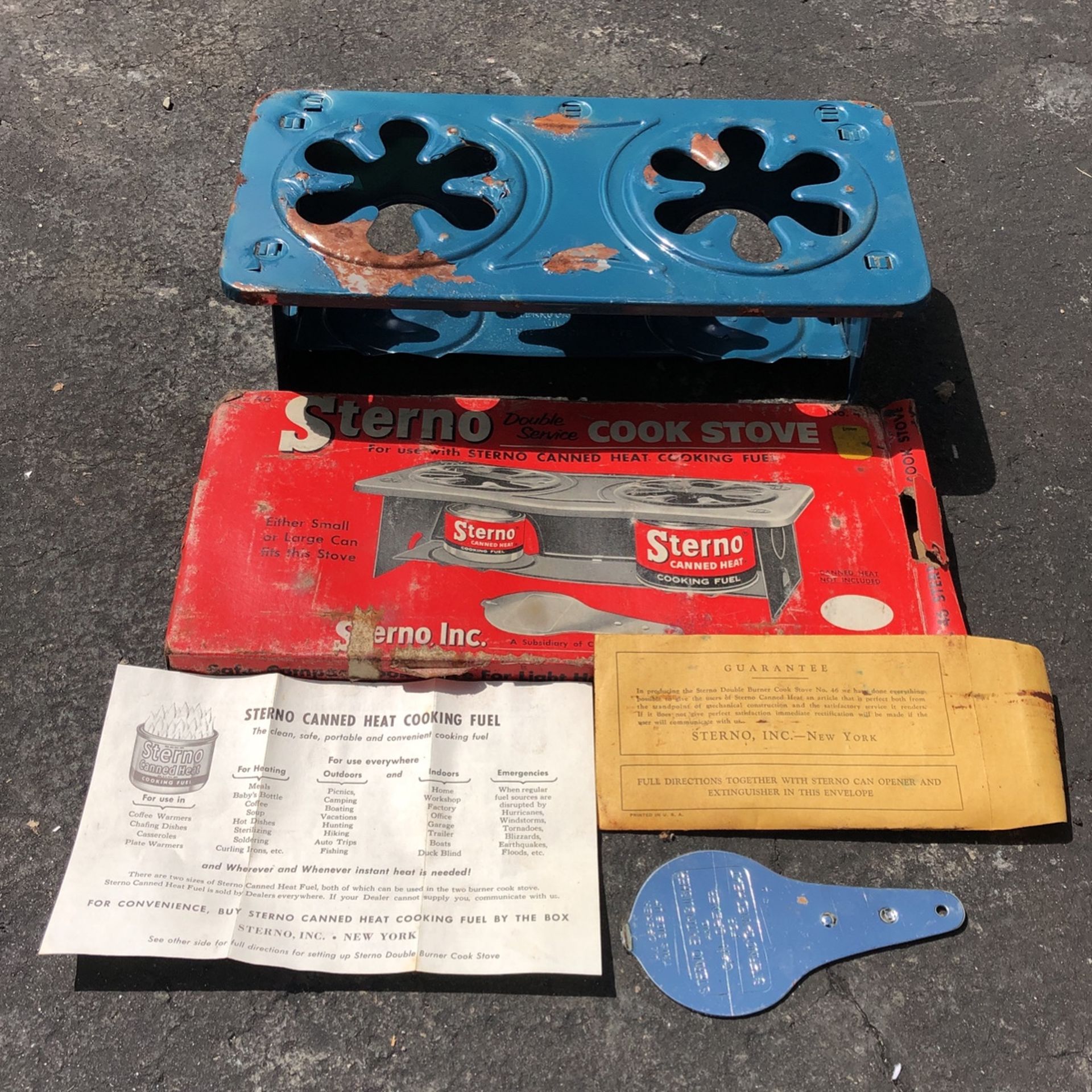 VTG STERNO Model 46 Double Service COOK OSTOVE