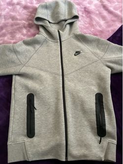 Nike Tech Sportswear Grey Zip Up Windrunner Size Small (check Description)