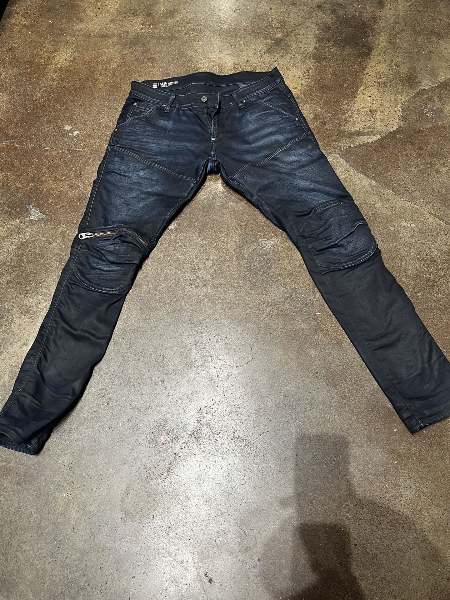 G-Star Skinny Jeans Waxed (Blue)