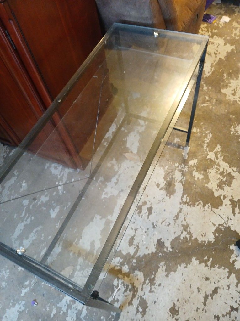 Tempered Glass Computer Desk