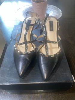 Black Pointed Heels