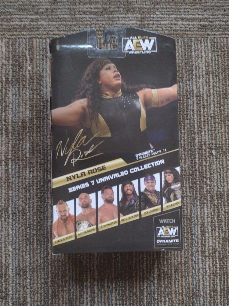 Aew. Action. Figure. Series. 7