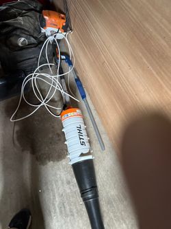 Title: STIHL KM 131 R KombiMotor + BG-KM Blower Attachment
