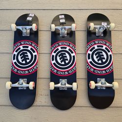 ELEMENT SKATEBOARD SIZE 7.75 AND 8.0